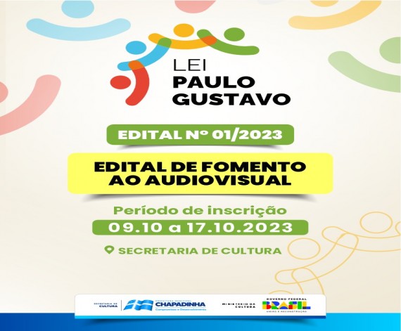 EDITAL N° 01/2023 - EDITAL e ANEXOS DE FOMENTO AO AUDIOVISUAL